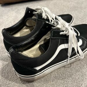 VANS Old Skool Platform Black